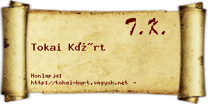 Tokai Kürt névjegykártya